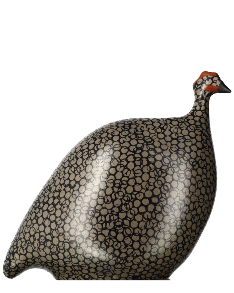 African Guinea Hen - Muted Mocha