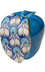 HANDCRAFTED CERAMIC APPLE - Multicolor and Patterned