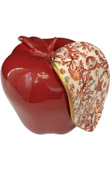 HANDCRAFTED CERAMIC APPLES - Multicolor and Patterned