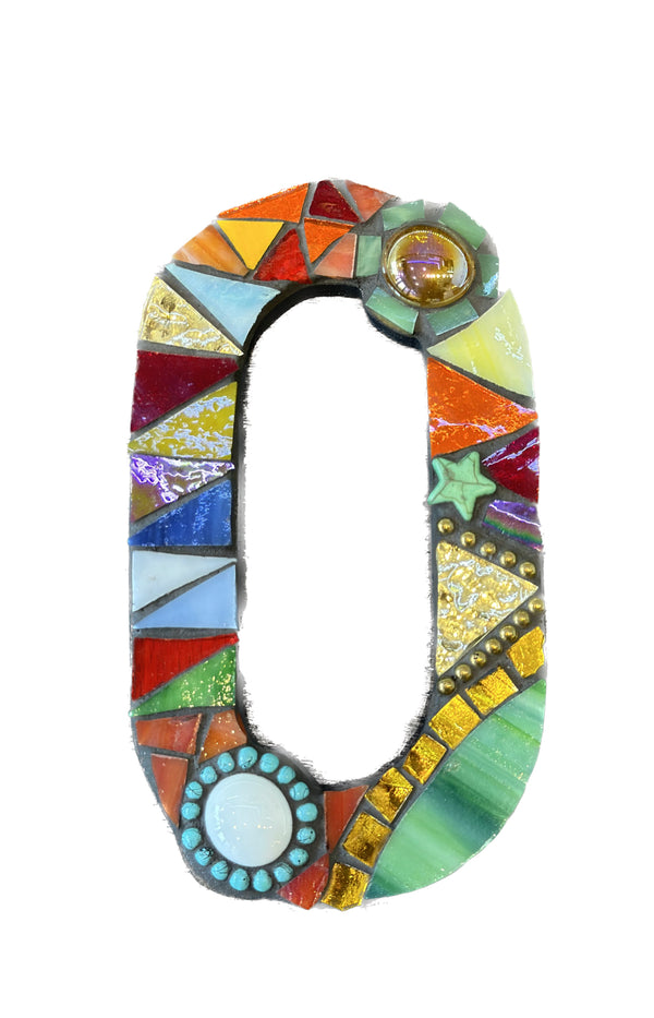 Mosaic House Numbers