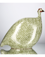 African Guinea Hen - Moss Green