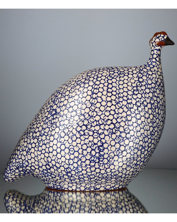 African Guinea Hen - Royal Blue