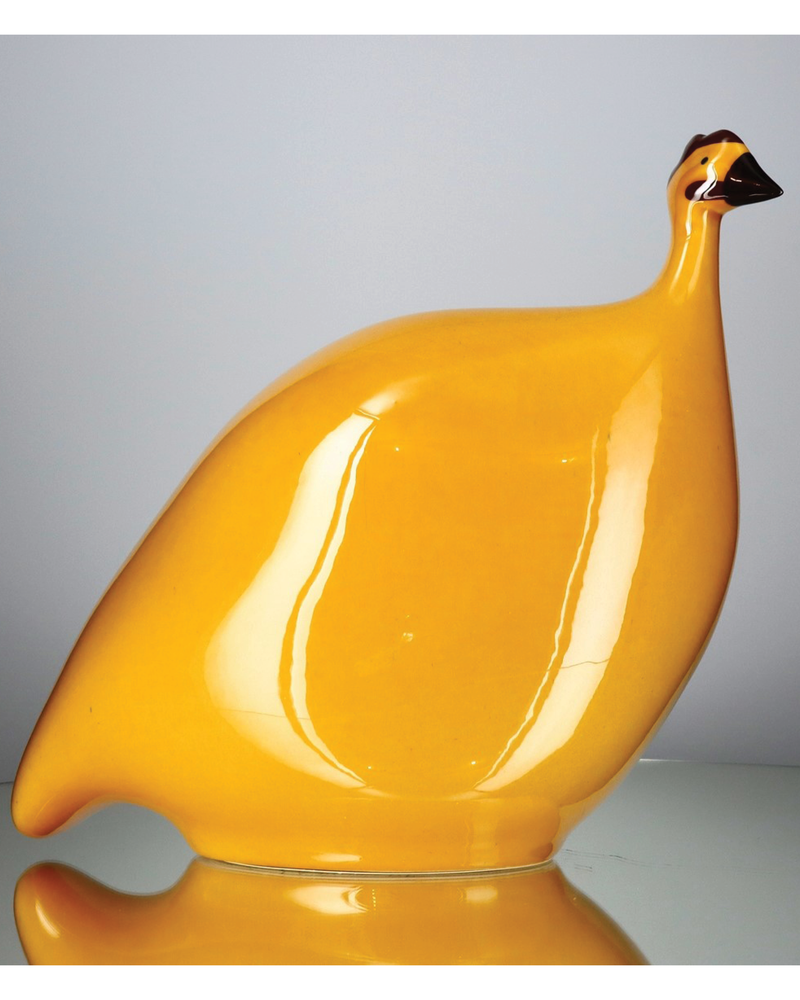 African Guinea Hen - Sunflower Yellow