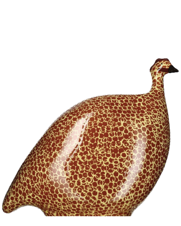 African Guinea Hen - Brick