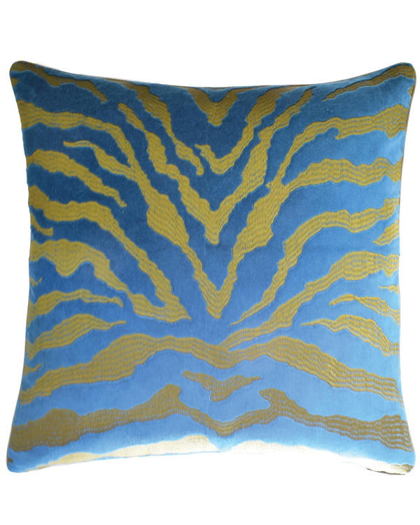 Feline Fine Throw Pillow (Teal)