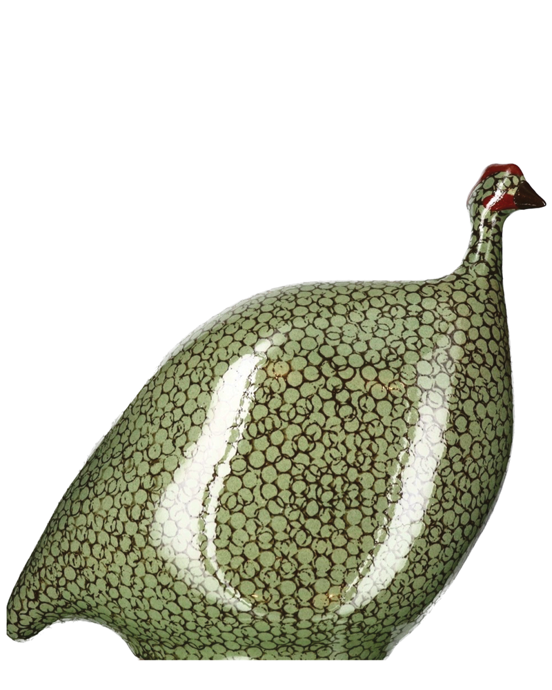 African Guinea Hen - Muted Pea