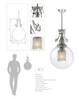 L. Welk Pendant - 14"