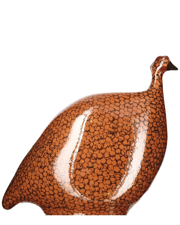 African Guinea Hen - Rust Maroon