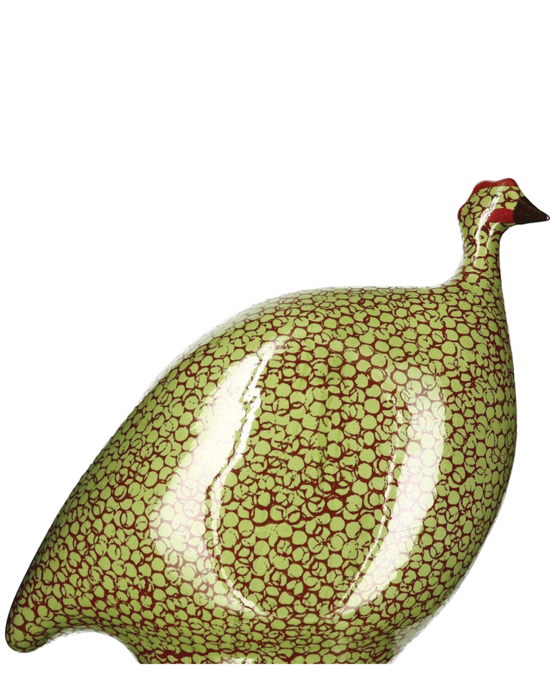 African Guinea Hen - Pea Green