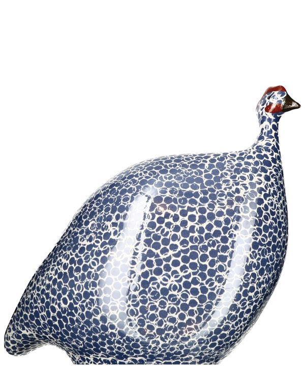 African Guinea Hen - Washed Denim