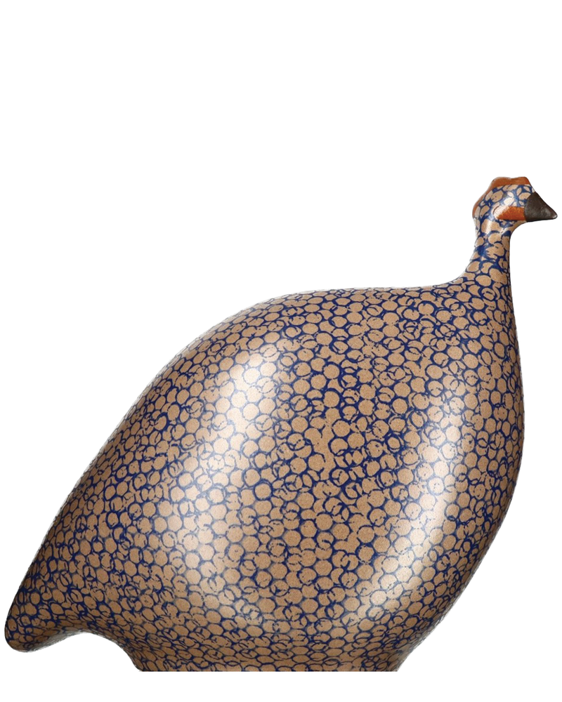 African Guinea Hen - Navy Earth