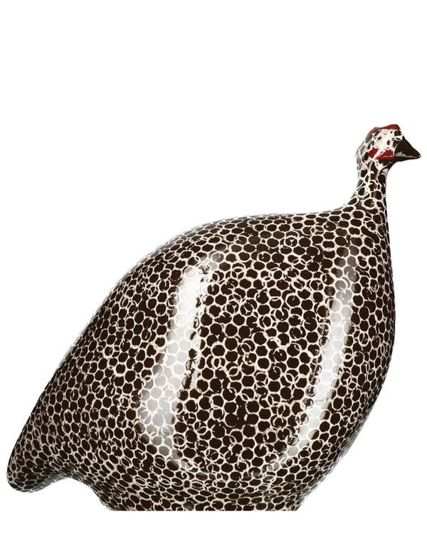 African Guinea Hen - Mocha Cream