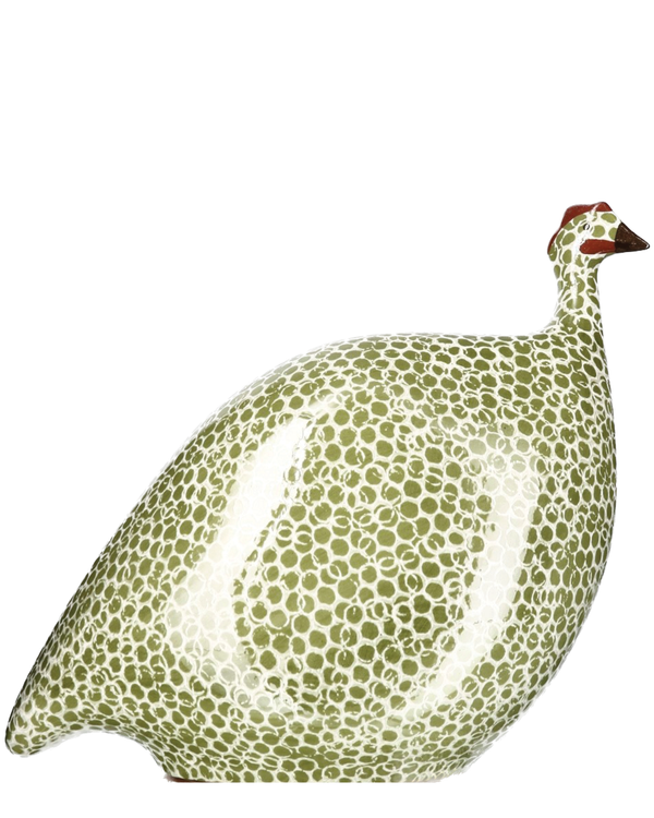 African Guinea Hen - Moss Green