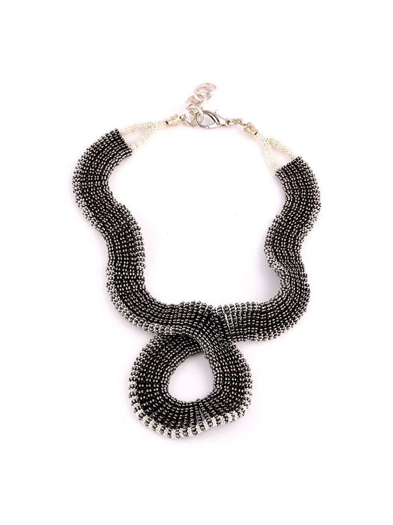Metal Beaded Necklace