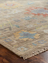 Adana Weathered Walnut/Multi Transitional Rug