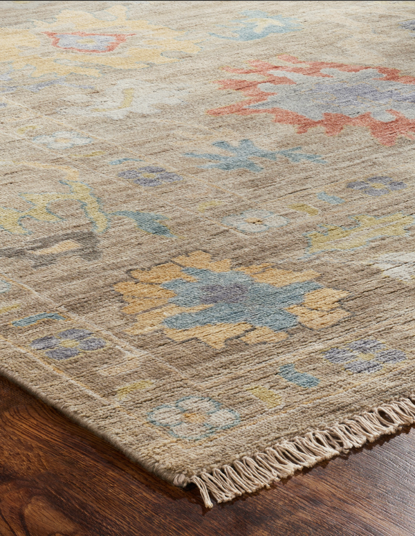 Adana Weathered Walnut/Multi Transitional Rug
