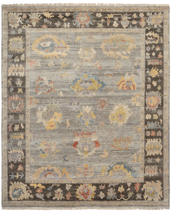 Adana Grey Flannel/Bark Transitional Rug