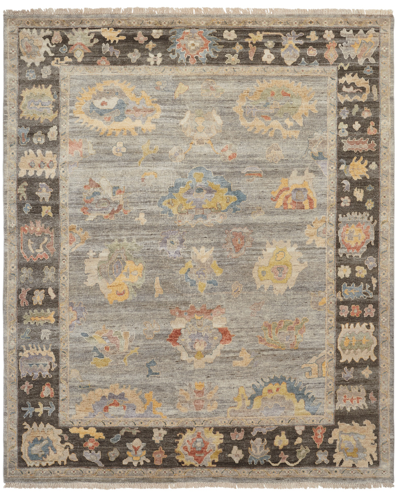 Adana Grey Flannel/Bark Transitional Rug