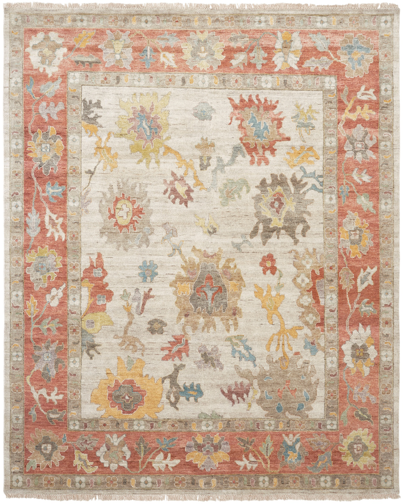 Adana Parchment/Spice Transitional Rug