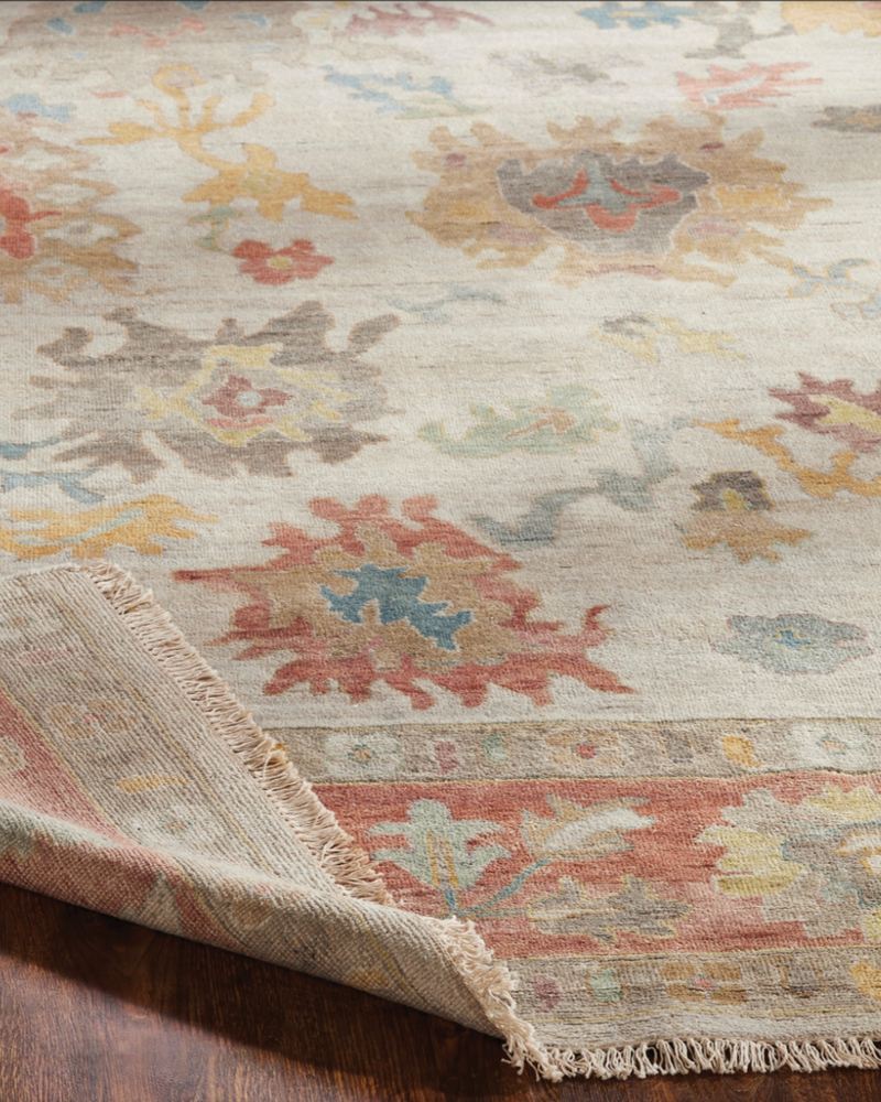 Adana Parchment/Spice Transitional Rug