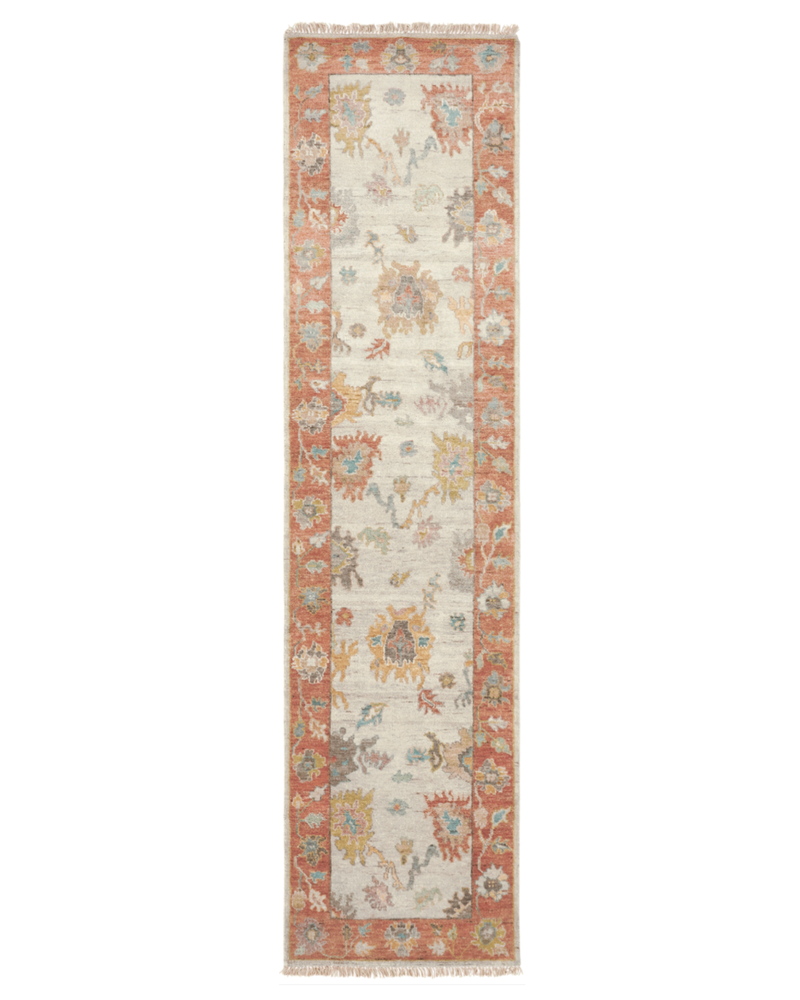Adana Parchment/Spice Transitional Rug