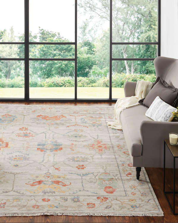Adana Ivory/Multi Transitional Rug