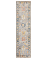 Adana Soft Grey/Blue Transitional Rug
