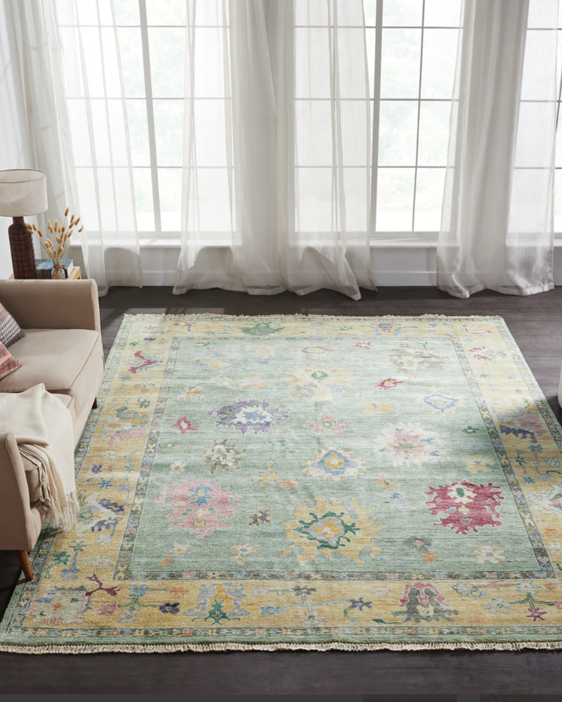 Adana Sea Mist/Pastels Transitional Rug