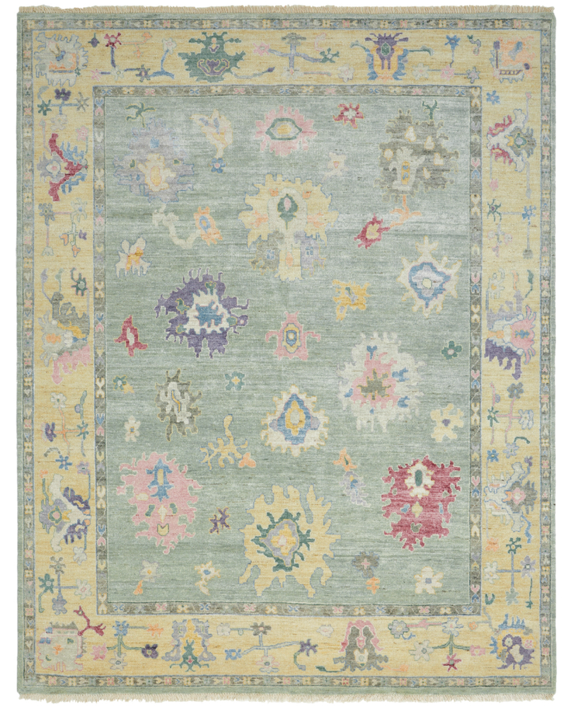 Adana Sea Mist/Pastels Transitional Rug