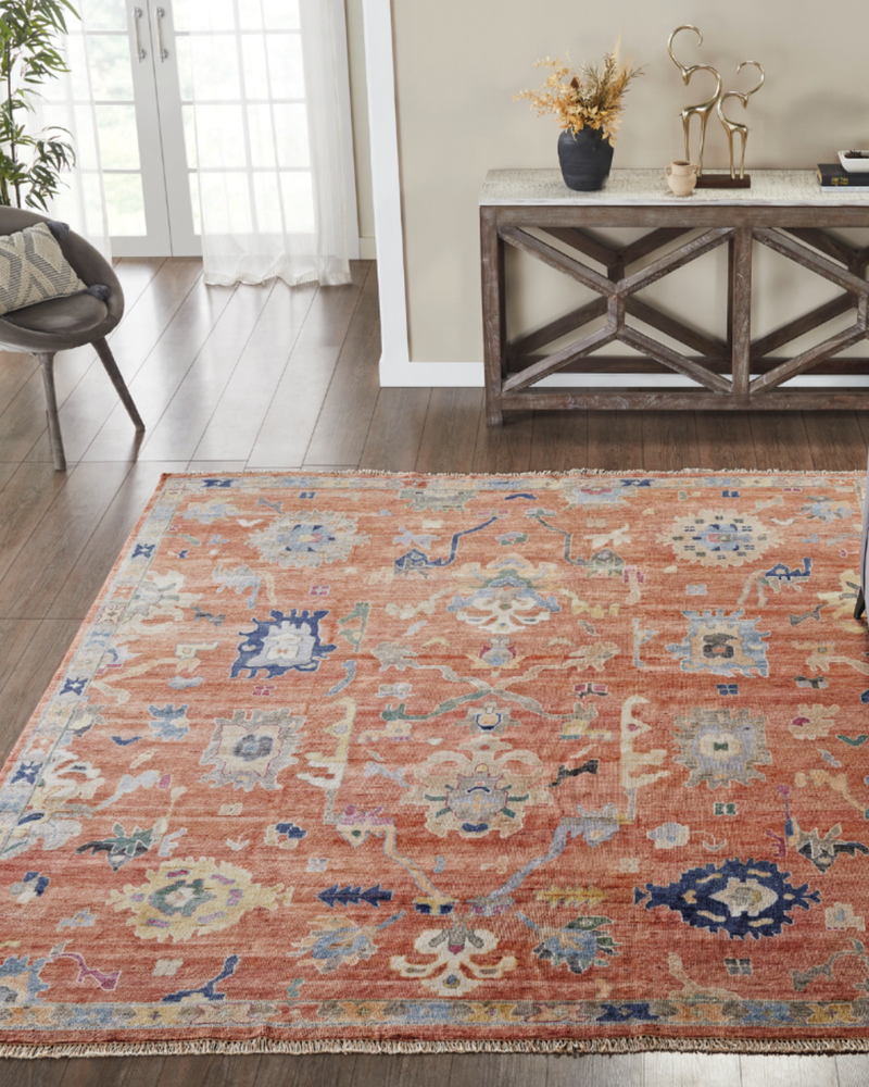 Adana Coral Transitional Rug