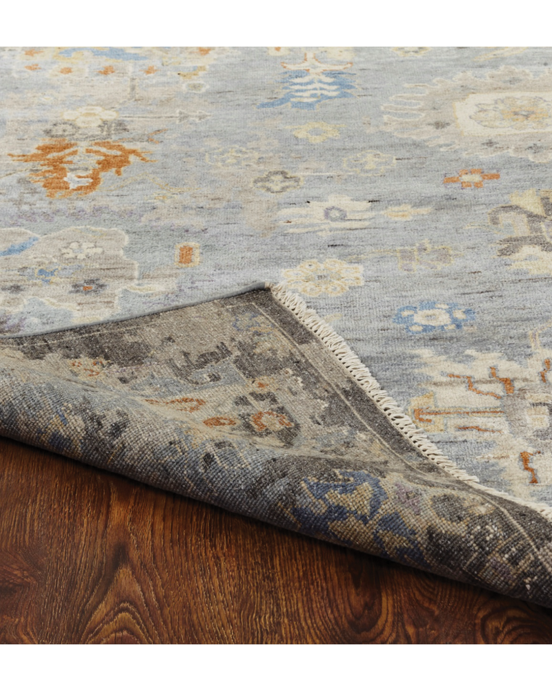 Ankara Blue Ice Transitional Rug