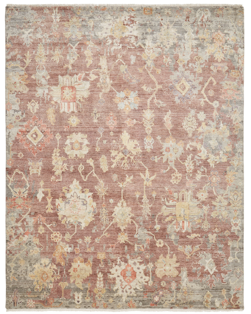 Ankara Soft Merlot Transitional Rug
