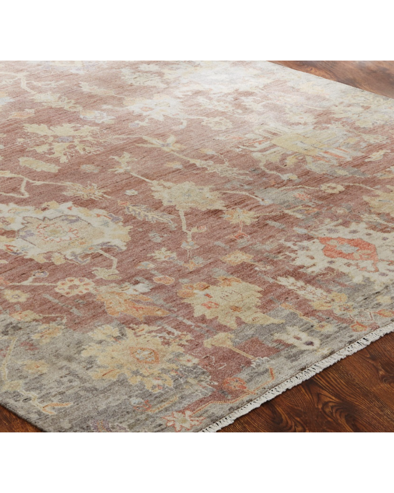 Ankara Soft Merlot Transitional Rug