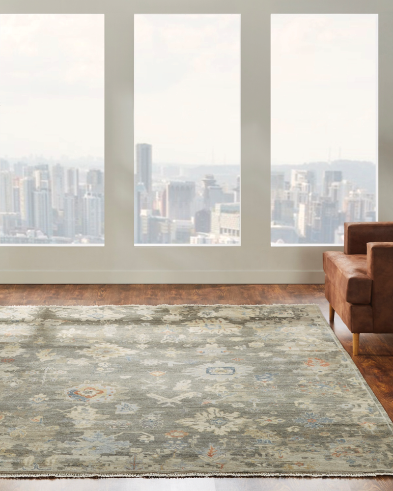 Ankara Antique Grey Transitional Rug