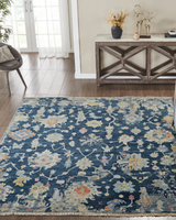 Ankara New Navy Transitional Rug