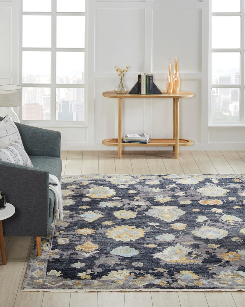 Ambrose Almost Black Transitional Rug
