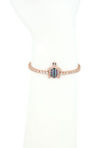 Adjustable Bracelet, Turtle Charm