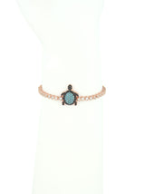 Adjustable Bracelet, Turtle Charm