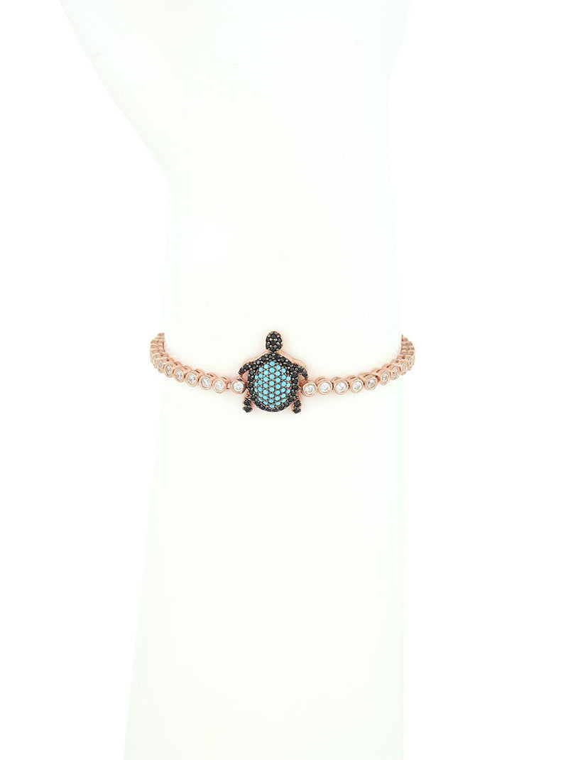 Adjustable Bracelet, Turtle Charm