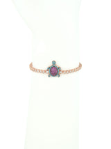 Adjustable Bracelet, Turtle Charm