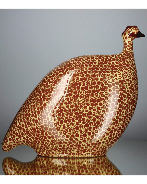 African Guinea Hen - Brick
