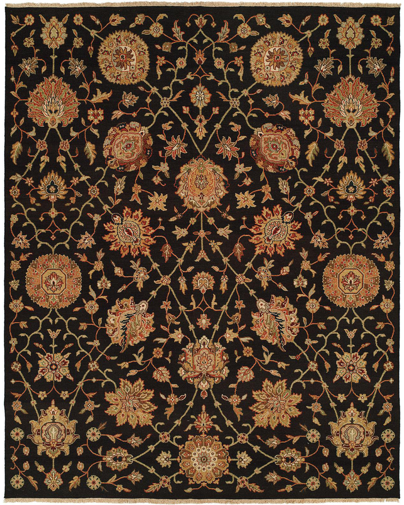Caspian Black Transitional Rug