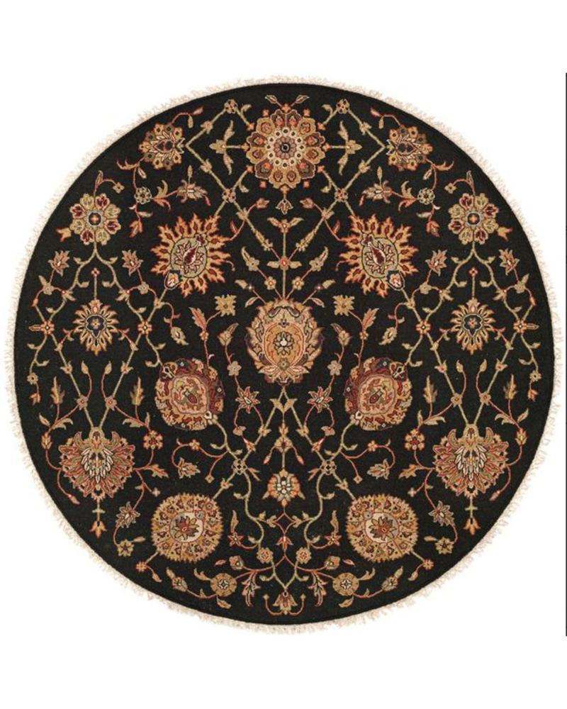 Caspian Black Transitional Rug
