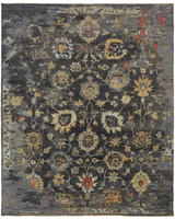 Capri Vintage Charcoal / Multi Transitional Rug