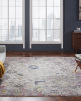 Capri Grey Blue Tones Transitional Rug