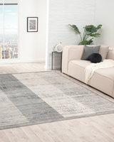 Celeste Zinc / Tonal Greys Modern Rug