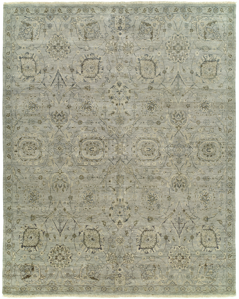 Delano Grey Frost Transitional Rug