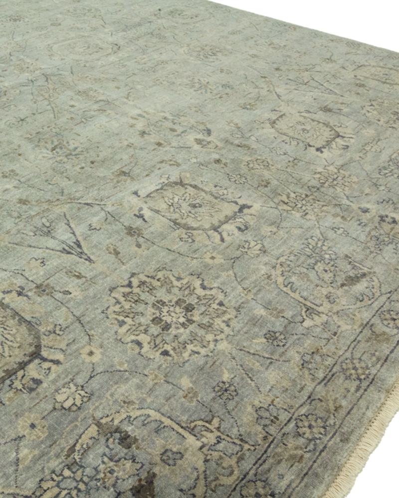Delano Grey Frost Transitional Rug