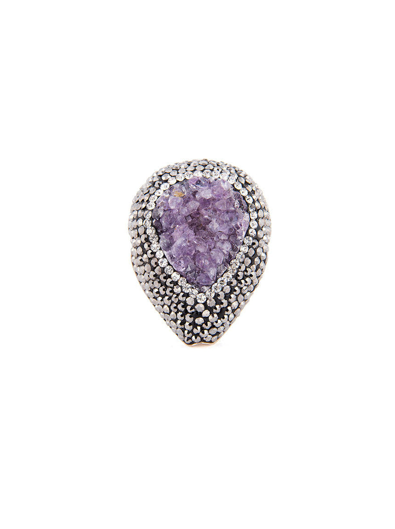 Pink Ring - Amethyst