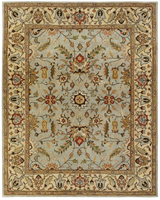 Empire Light Blue / Gold Traditional Rug